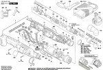 Bosch 0 602 490 638 ANGLE EXACT 8 Cordless Screw Driver Spare Parts